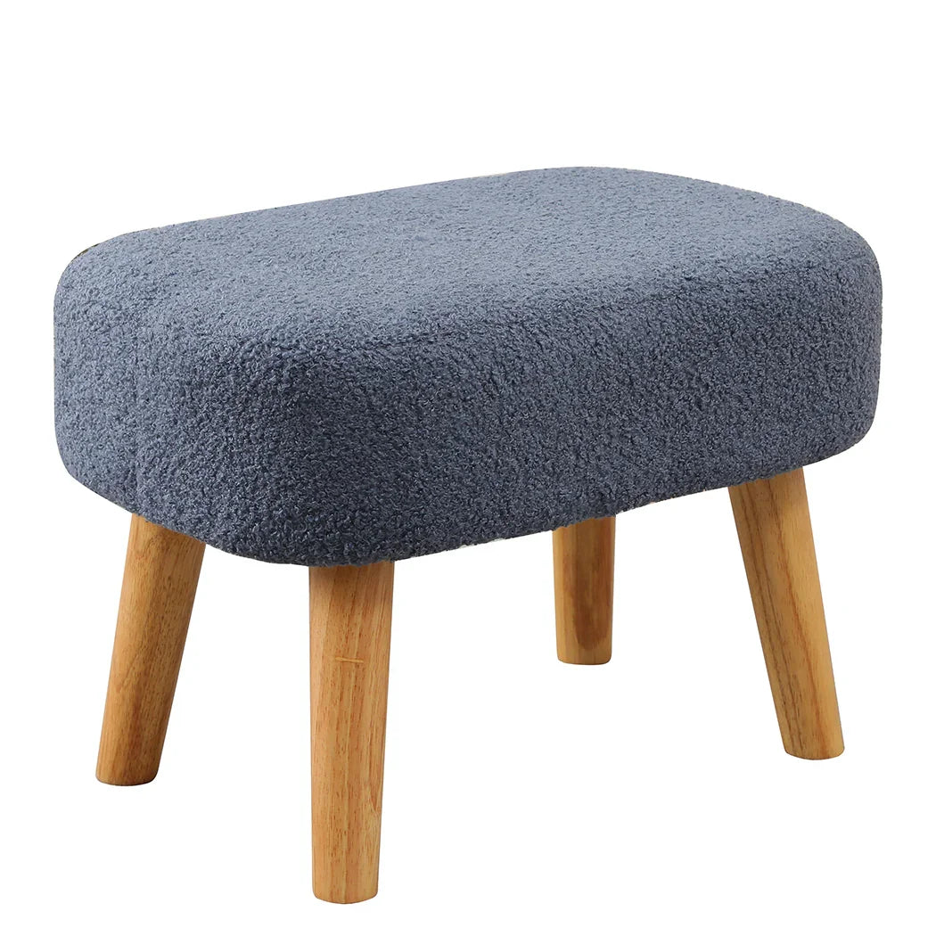 Levede Rocking Chair Ottoman Footrest With Side Pocket-2006732687477444611