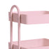 Levede 4 Tiers Kitchen Trolley Cart Pink-2018816727307128835