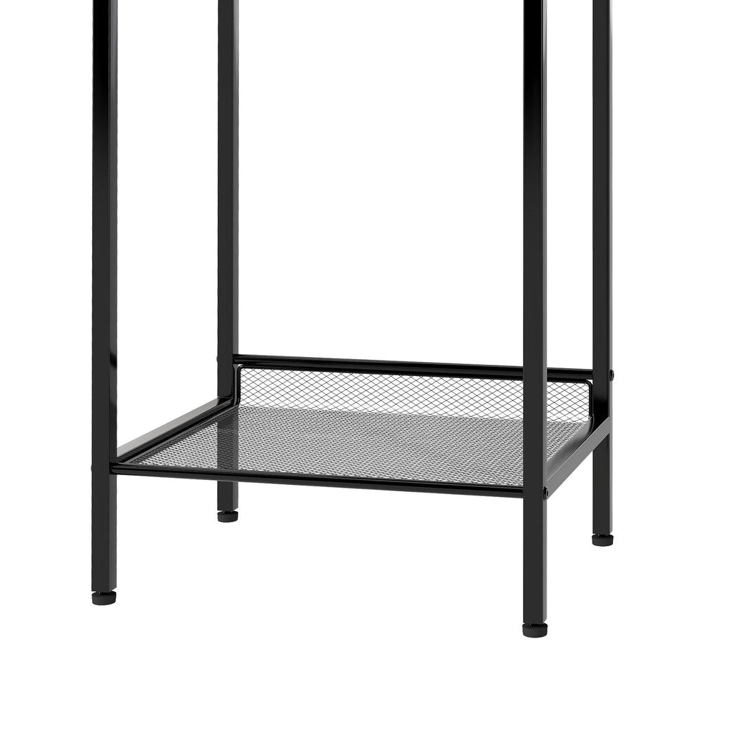 Levede Industrial Side Table 2-Tier Shelf End Table-2011971113986428931