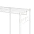 Levede Heavy Duty Clothes Rack Organizer 500kg Carbon Steel Bedroom White-2109799589643751428