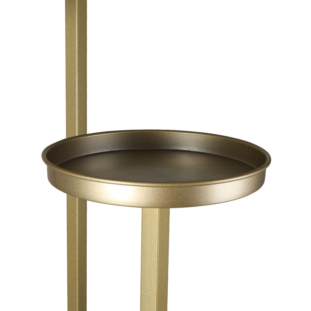 Levede Plant Stand Outdoor Indoor Flower Gold Large-2006732929295847427