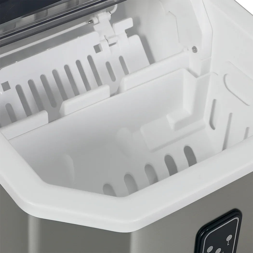 Spector Portable Ice Maker Machine Ice Cube Tray 12kg Bar Countertop Self Clean-2050056762438062083