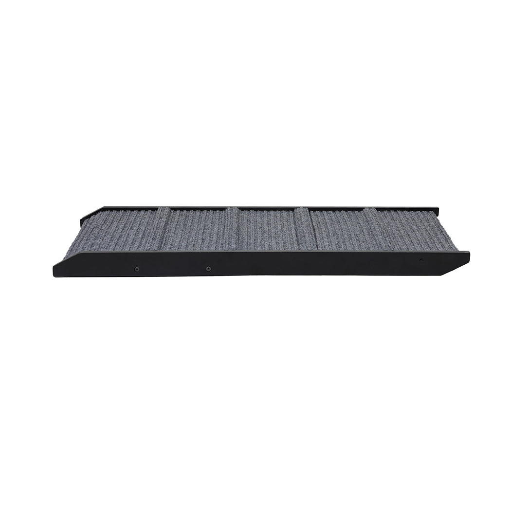 PaWz Adjustable Dog Ramp Height Stair Black-2029387229318746115