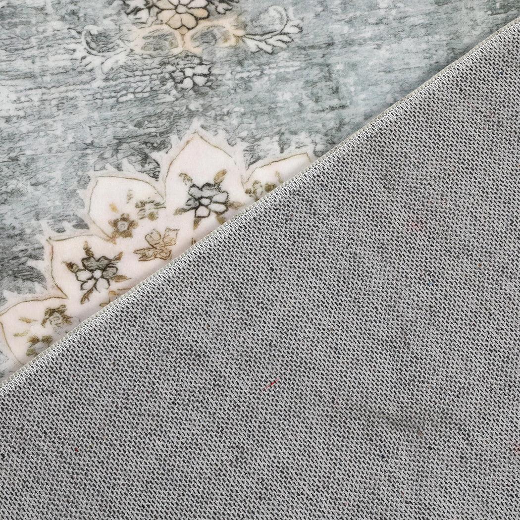 Marlow Floor Rug Short Pile Washable Vintage Carpet Soft Plush Non Slip 160x120-2018816742326931459