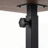 Levede C Shaped Side Table Height Adjustable Rolling 360° Swivel Top End Table-2072893557752074243