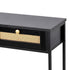 Levede Console Table with Drawers 3-Tier Slim Hallway Table 80cm Entryway Black-2109799589392093188