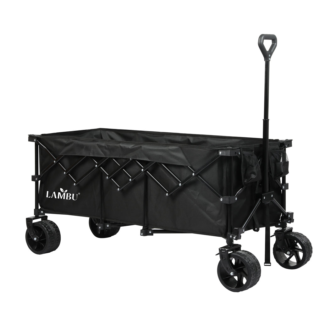 Lambu Folding Wagon Trolley Cart-2065254214858313731