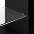Levede TV Stand Storage with LED 140cm Black-2011971130793005059