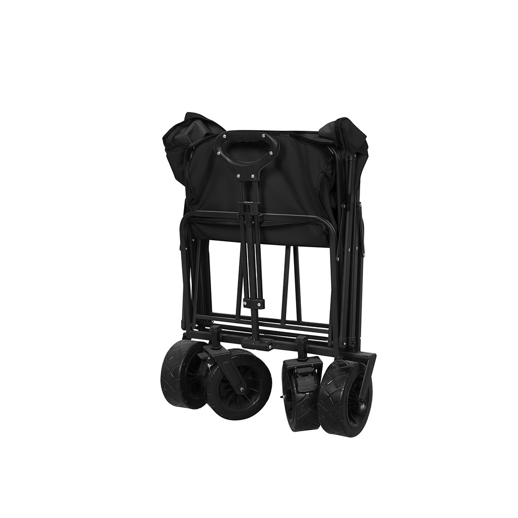 Lambu Garden Camping Trolley Outdoor Black-1864184733001453571