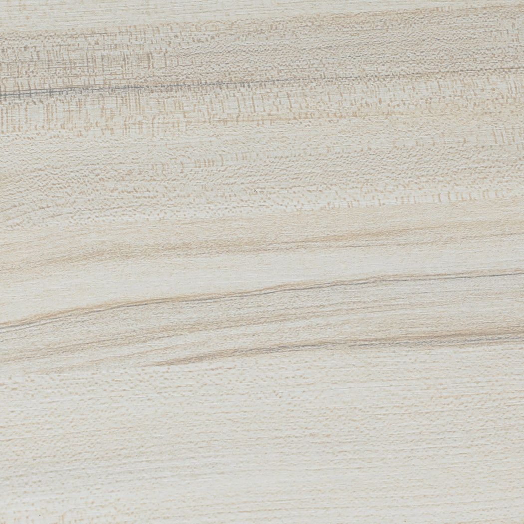 Levede Chest of 2 Drawers Bedside Table Beige-1864183276869128195