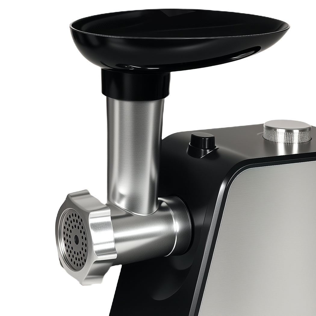 Spector  Electric Meat Grinder 2800W Sausage Stuffer Vegetable Slicer Kitchen-2050056779525656578