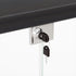 Stacked Glass Display Cabinet Lockable Collections Storage 2 Tier Shelf 2 Door-2018816913244819459