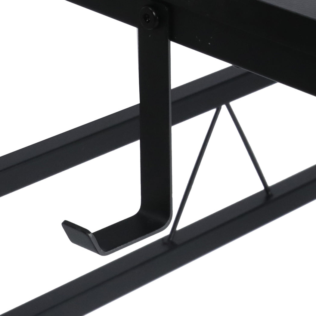 Levede Gaming Table Spacious Wear Resistan Stable Computer Desk Earphone Hook-2061251859888345091