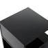 Levede 1xBedside Tables Drawers Side Black-2029387274596257795