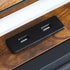 Levede King Bed Frame Leather Headboard RGB 2 Drawers-2050056739612659715