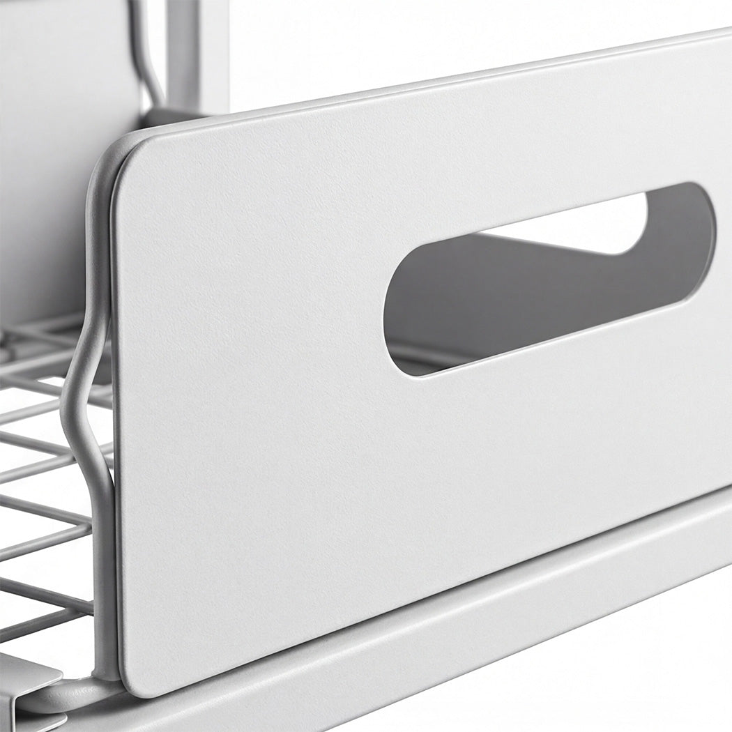 Toque Under Sink Storage Rack Kitchen Cabinet Organiser 2-Tier Shelving Home-2050059015223906307