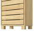 Levede Bathroom Storage Cabinet Handleless Wood Floor Shelf Unit Cupboard Oak-2050056757727858691