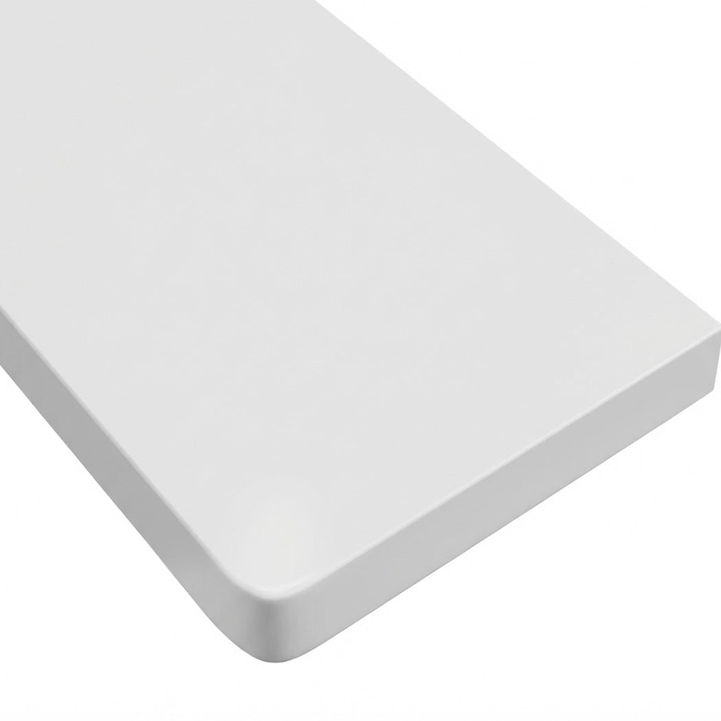 Levede Floating Shelves 6Pcs DIY Wall Mounted Storage Display Bookshelf White-2072893562130927619