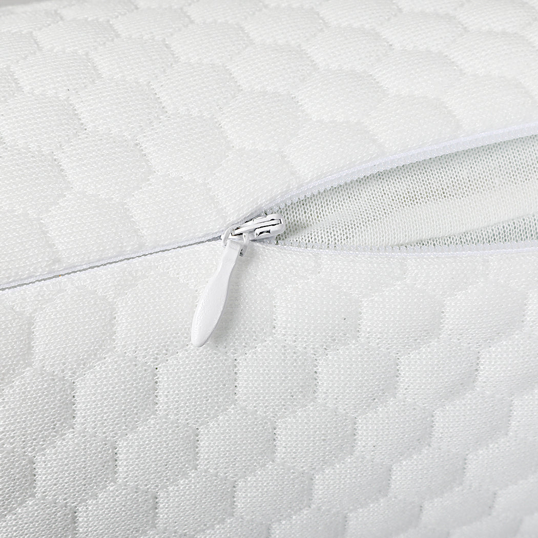 Dreamz Memory Foam Orthopaedic Pillow Neck Pain Side Stomach Back Sleeper 2 Pack-2050056763918651395