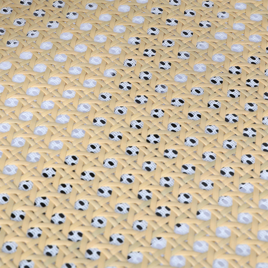 Levede 6x Black Wicker Armchair Dining Chair-1975420360715276291