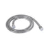 High Pressure Shower Head Set Rain Square Silver-2006733185240666115