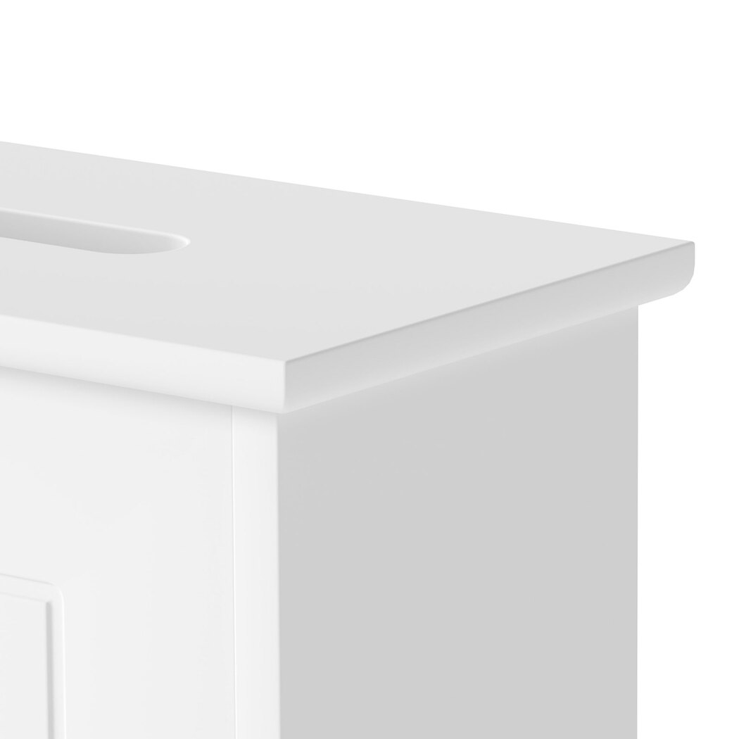 Levede Bathroom Storage Box Lid Slim Toilet Paper Storage Organiser Container-2027211034468683779