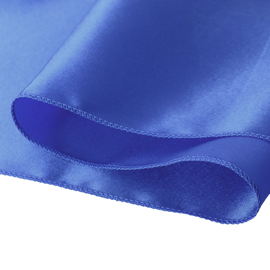 Multicoloured Chair Sashes Fabric Covers Navy-2018816775541624835