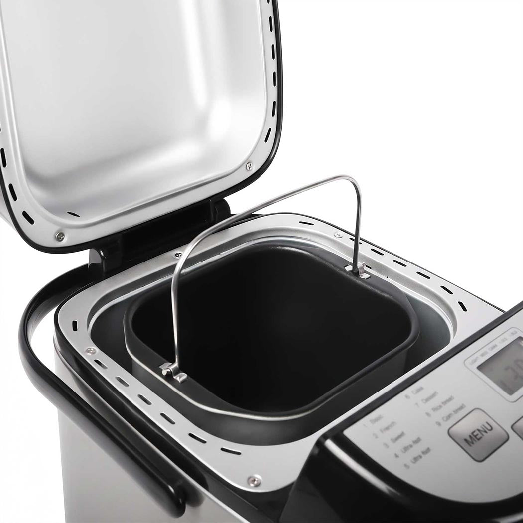 Spector Automatic Bread Machine 19-in-1 1.5Lb 15H Timer Compact Home Baking-2109799588423208964
