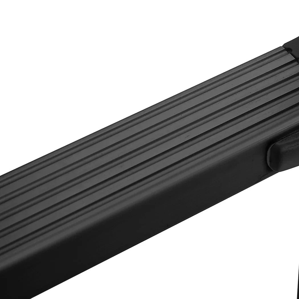 Traderight Multipurpose Aluminium Ladder Telescopic 2M Black 2 Meter-2006733179096010755