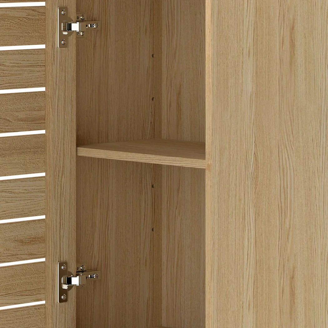 Levede Tall Bathroom Cabinet Storage 165cm Tallboy Adjustable Shelf Cupboard-2050056758117928963