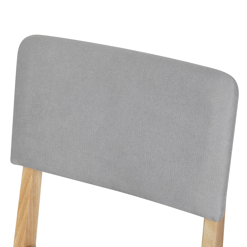 Levede 2x Dining Chair Armless Upholstered Seat-1894516800482316291