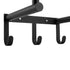 Levede Wall Mounted Towel Rack Towel Holder 3 Hooks Bathroom Towel Storage-2050059022073204739