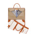 Slimbridge Garment Bags Hanging Suit Duffel Bag Beige-1894516795239436291