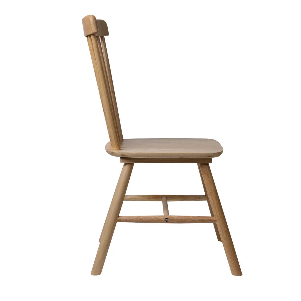 Levede 6x Dining Chairs Kitchen Windor Oak-2006732719844888579