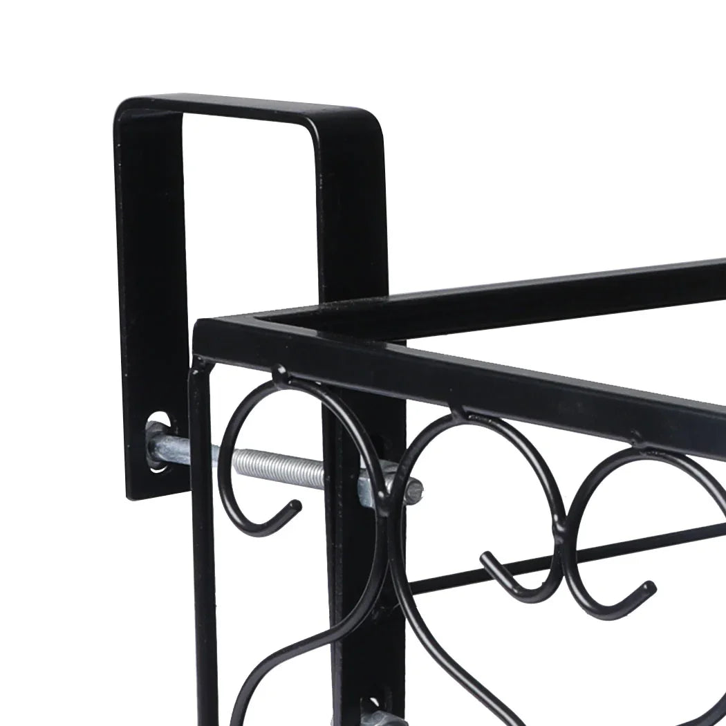 Levede Plant Stand Outdoor Indoor Home Black Rectangle-2018816682574876675