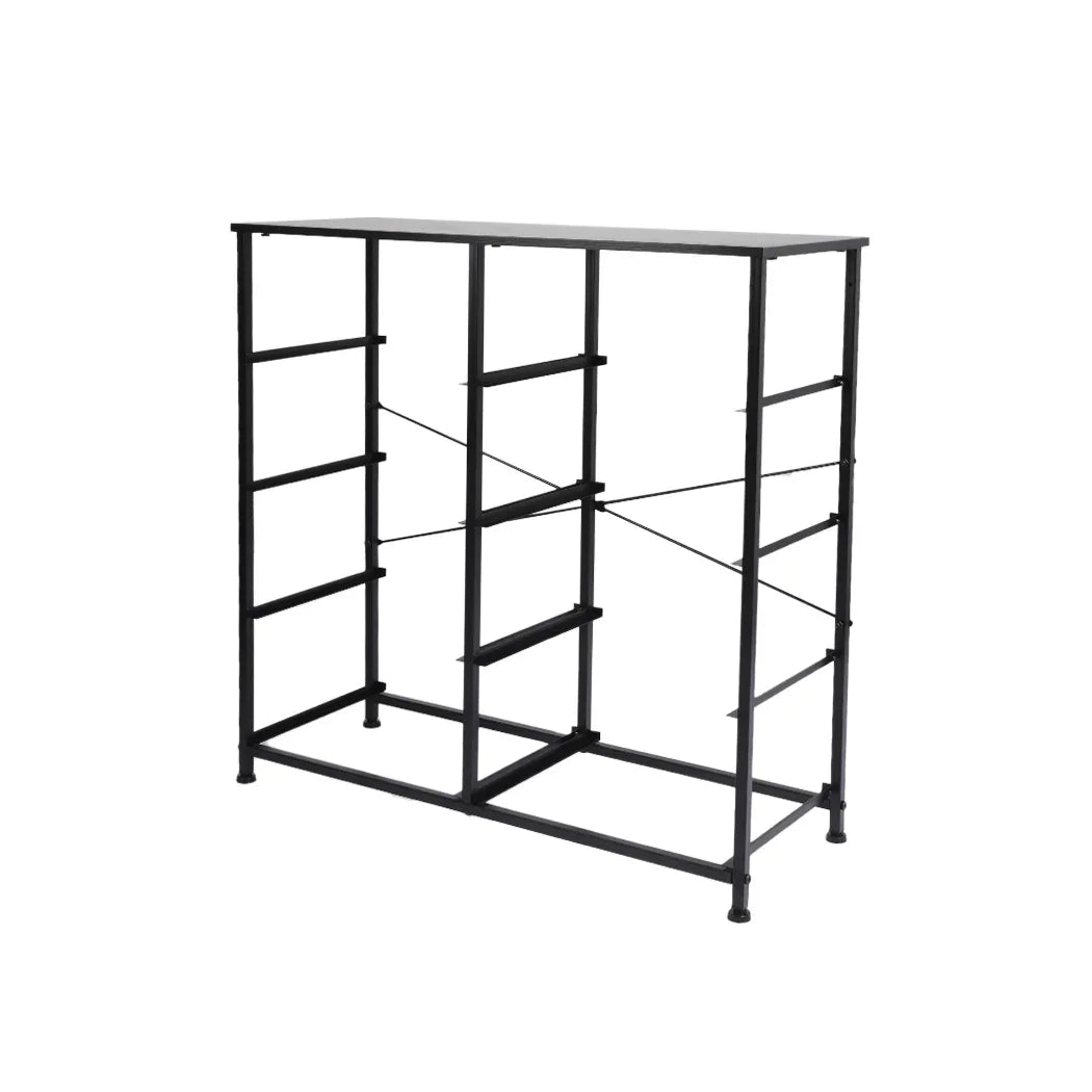 Levede Storage Cabinet Tower Chest Dark Grey-2018816882634788867