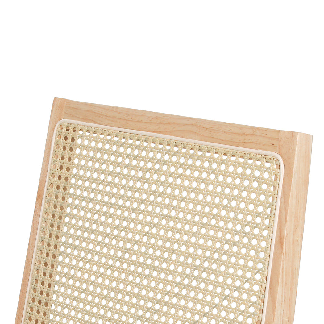 Levede 6XCane Dining Chair Rattan Armless Seat-2006732734734667779