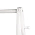 Levede Clothes Rack Wooden Wardrobe White-2006733282632404996