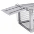 Toque Mouse Trap Humane Live Catch Rat Cage Reusable Zinc Iron Garage Silver 2pc-2100034972764213252