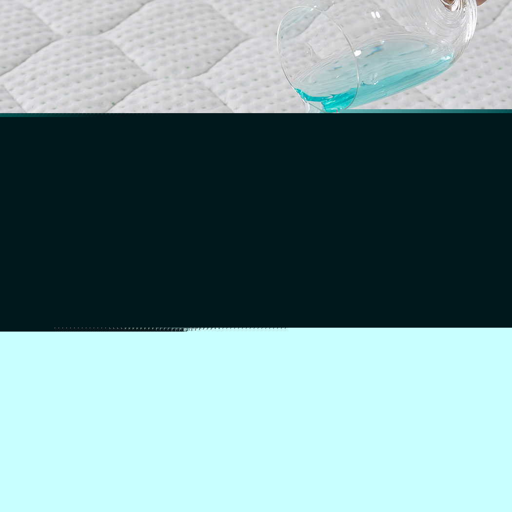 Dreamz Mattress Protector Topper Bamboo Single-1864184408764977156