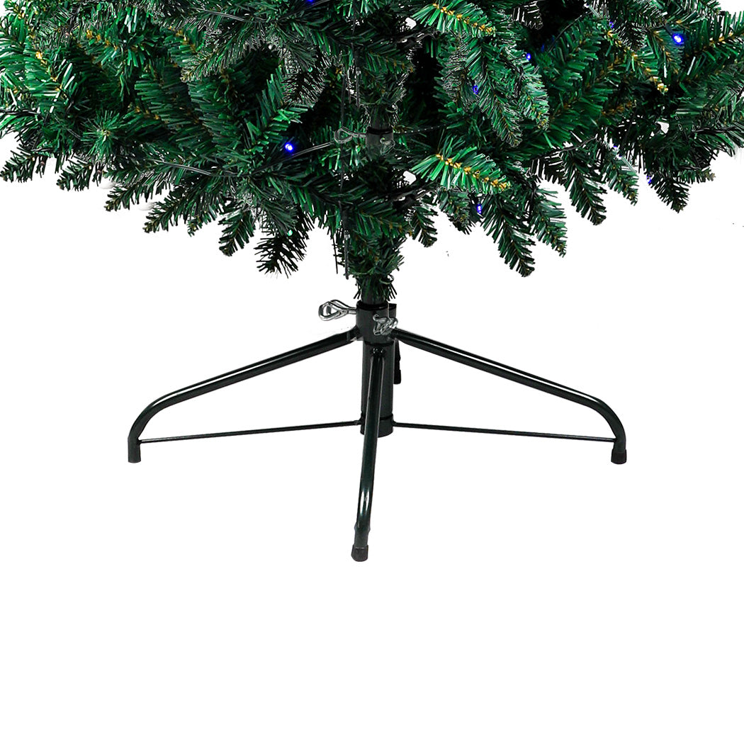 SANTACO Prelit Slim Pencil Christmas Tree 1.5M