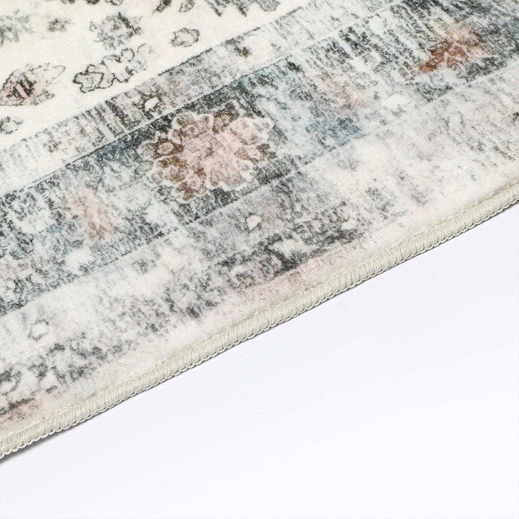 Marlow  Floor Rug Vintage Short Pile Washable Carpet Soft Plush Non Slip 160x120-1894516739216117764