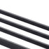 Levede Towel Rack Bathroom 2 Bars Rail Holder Wall Mounted Storage Shelf Black-2050059022438109188