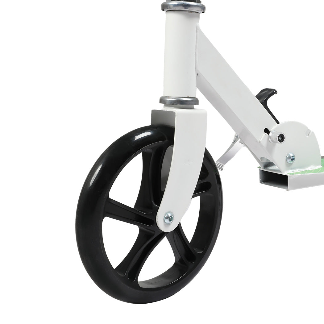 MONVELO Folding Scooter Dual Large Wheels White-1950770003653562372