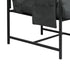 Levede Metal Framed Lounge Chair Linen in Dark Grey-1919278353454600196
