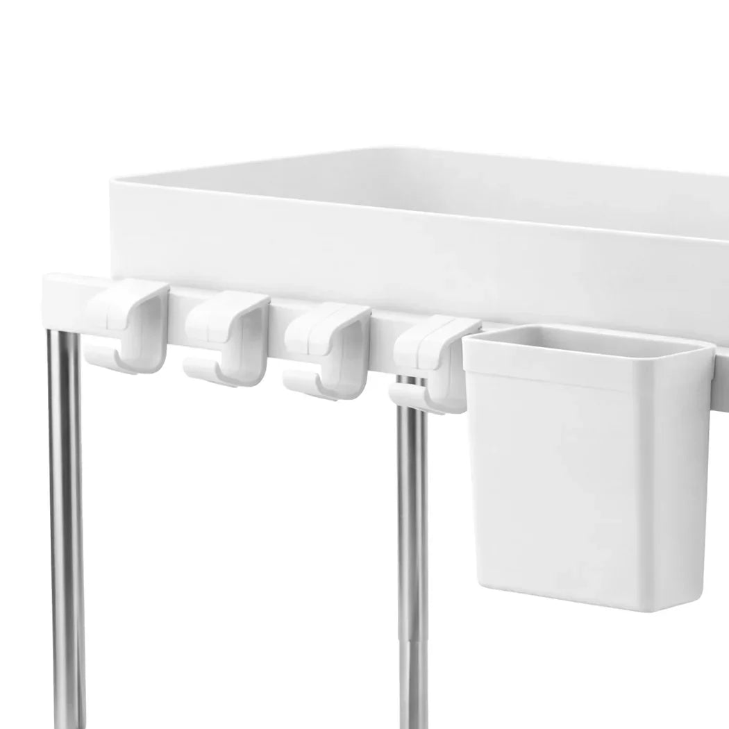 Toque 2 x Under Sink Organizer 2 Tier Cabinet Storage Rack Adjustable Kitchen-2050056777659191300