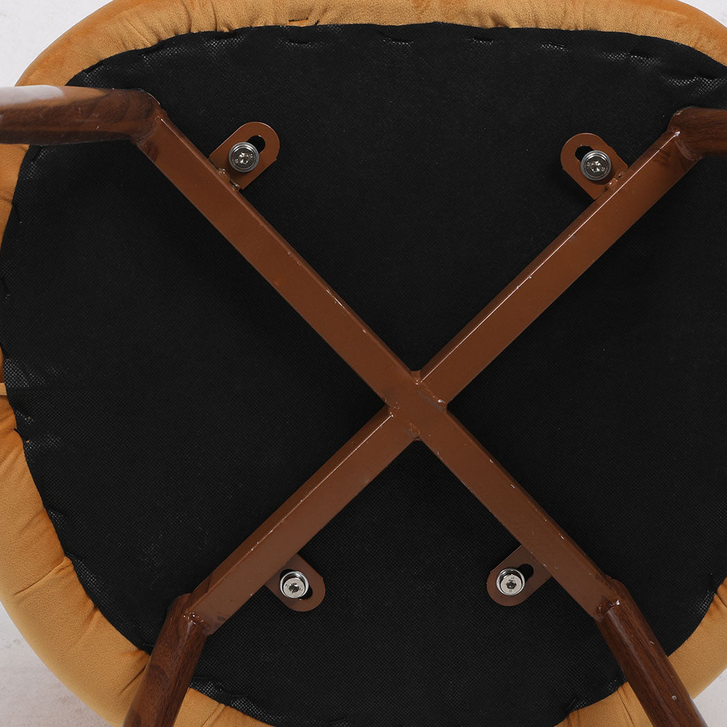 Levede 6x Dining Chairs Seat French-2065254642643767300