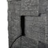 Levede Water Fountain Feature 4 Tier LED Resin Outdoor for Garden Patio Grey-2109799590683938821