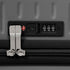 Slimbridge 20" Luggage Wide Handle TSA Lock Grey-1894516770417545220