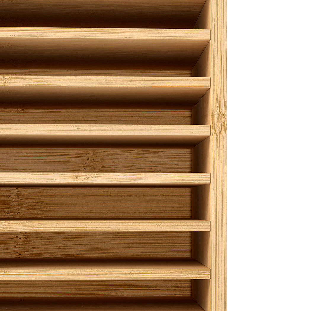 Levede Bamboo Marker Organizer Large Capacity Holder-2006732767081140228